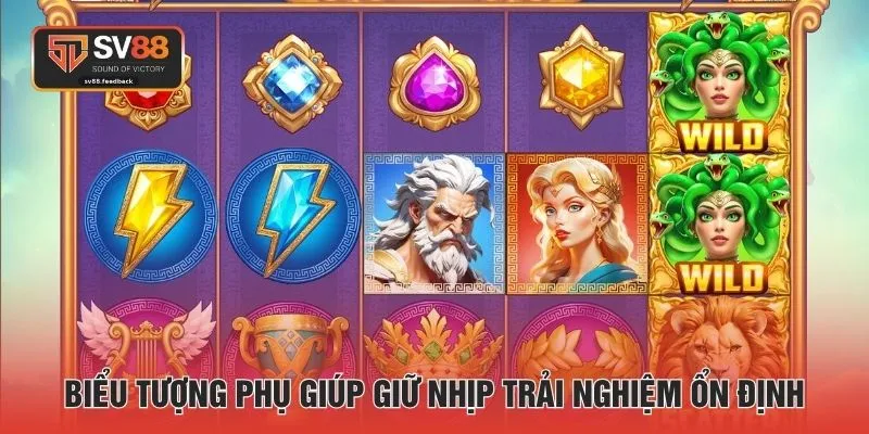 Biểu tượng phụ giúp giữ nhịp trải nghiệm ổn định