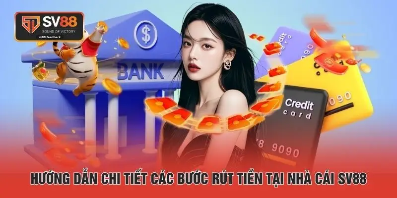 Hướng dẫn chi tiết các bước rút tiền tại nhà cái SV88